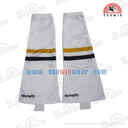 new design polyester sublimated ice hockey socks for Canada
